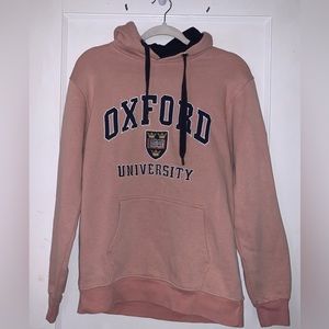 Oxford University Pink Hoodie